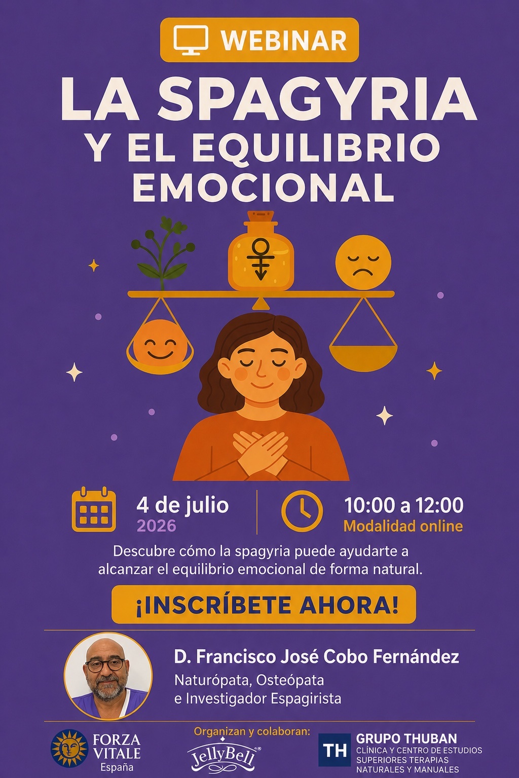 Webinar La Spagyria y el Equilibrio Emocional